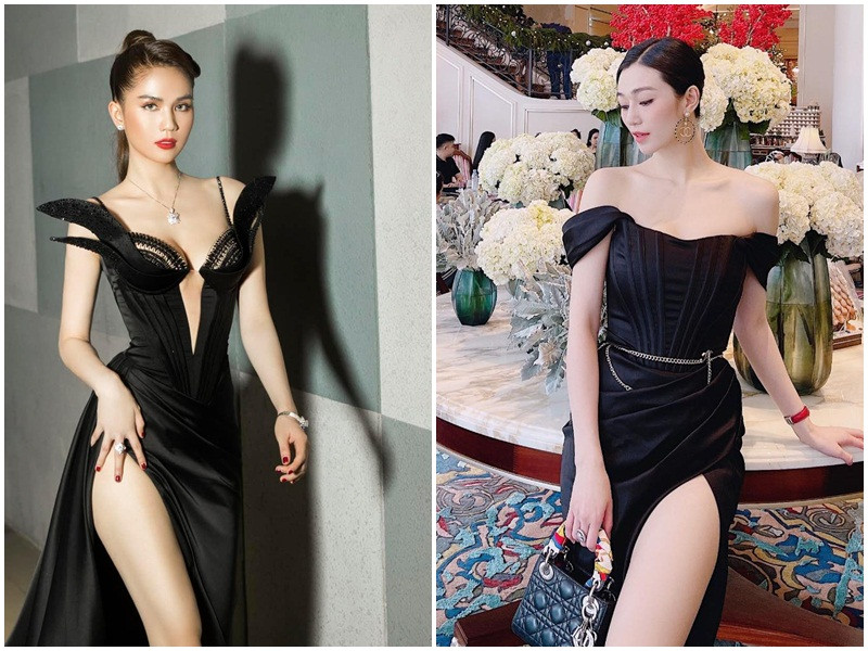 Trước khi hẹn hò và chia tay Tiến Vũ, Khánh My có đường tình duyên khá ồn ào. Năm 2015, Ngọc Trinh chia sẻ chuyện tình cảm với bạn trai đại gia gặp trục trặc vì người thứ ba và đá xéo tình địch là “yêu nhền nhện”. Khánh My bị nghi là người thứ ba này. Ảnh: FBNV