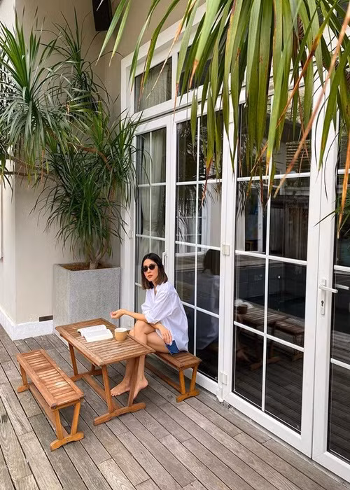 Nữ diễn viên không đăng tải ảnh chụp cận vòng 2.