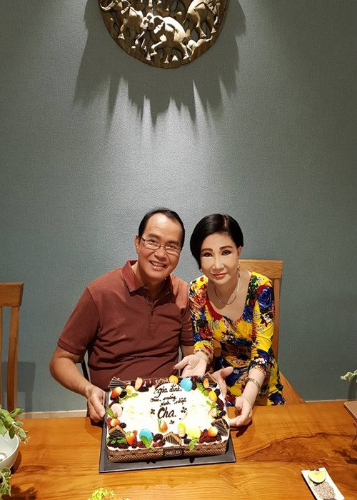 Trong một chương trình, nghệ sĩ Thanh Điền cho biết: “Tình yêu không có đầu có cuối. Sự thủy chung cũng như vậy, cuối cũng như đầu”. Ảnh: FB Thanh Điền