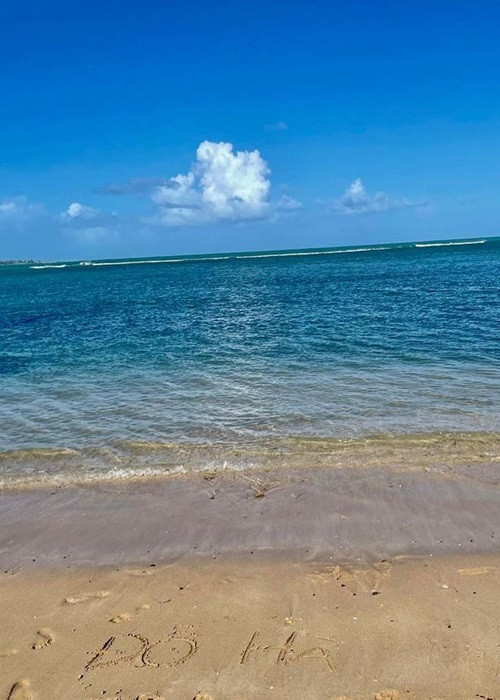 Cô ghi tên mình trên cát. Đối với Đỗ Thị Hà, hành trình ở Hoa hậu Thế giới 2021 rất khó quên.