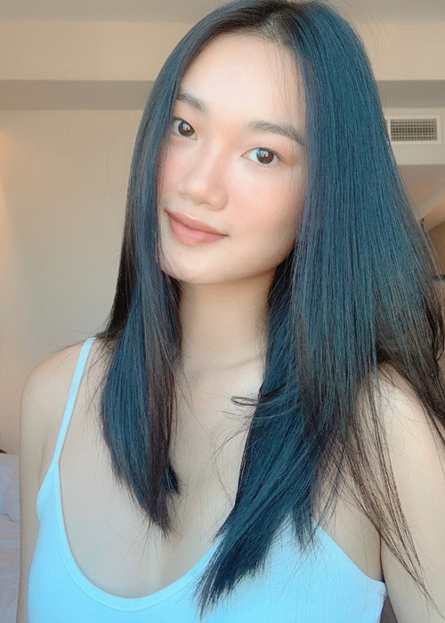 Nhan sắc gây mê của học trò Võ Hoàng Yến ở đời thường. Ảnh: FB Quỳnh Anh