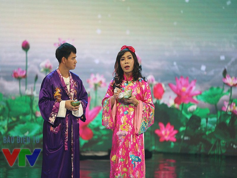 Công Lý thừa nhận anh giống nhân vật Bắc Đẩu ở độ sắc sảo, đanh đá, chua ngoa. Tuy nhiên, ngoài đời, Công Lý không giống “cô Đẩu” ở sự nữ tính, điệu đà và chất giọng "eo éo". Ảnh: VTV