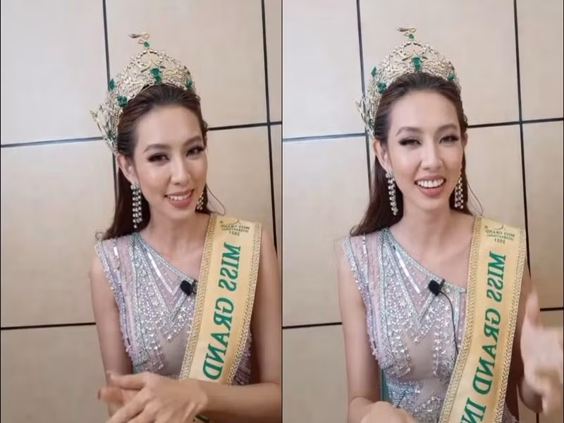  Nguyễn Thúc Thùy Tiên vừa đánh bại 58 người đẹp để đăng quang Miss Grand International 2021 - Hoa hậu Hòa bình Quốc tế 2021. Cô là nhan sắc Việt đầu tiên giành chiến thắng ở đấu trường nhan sắc quốc tế này. Ảnh: Vietnamnet