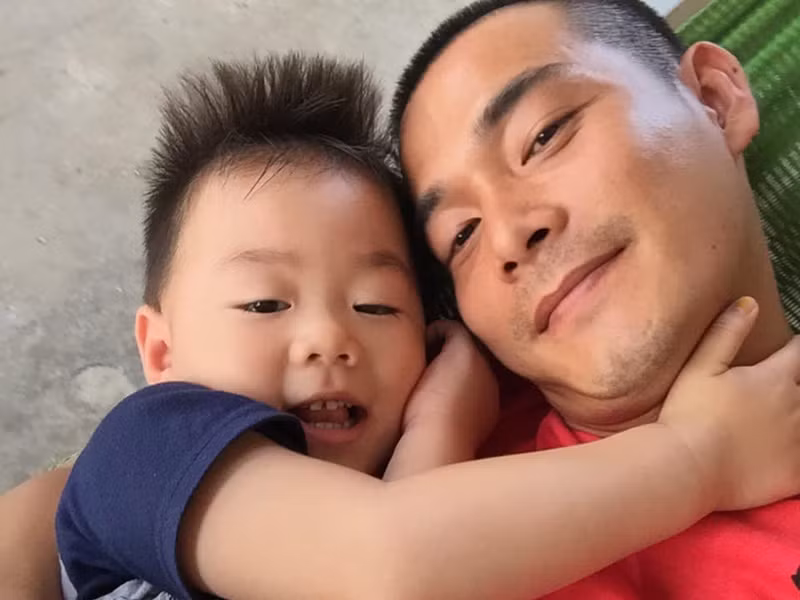 Quách Ngọc Ngoan nhắc đến con trai với vợ cũ Lê Phương hồi tháng 9/2021 nhân dịp sinh nhật con. Ảnh: FB Quách Ngọc Ngoan