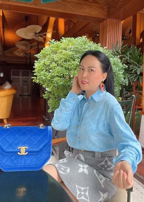 Phượng Chanel giữ mối quan hệ tốt đẹp với Quách Ngọc Ngoan hậu chia tay. Ảnh: FB Phượng Chanel