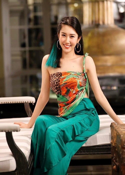 Từ khi vào showbiz, Thúy Ngân chưa từng công khai bất kì người bạn trai nào. Năm 2018, trong cuộc phỏng vấn với Zing, nữ diễn viên bật mí, kể từ khi lên Sài Gòn, cô trải qua 2 mối tình. Ảnh: FB Thúy Ngân