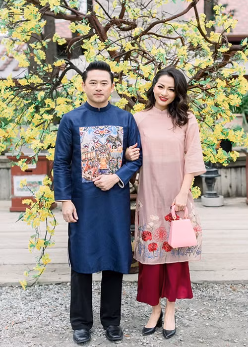 Ngọc Thúy còn tâm sự, vợ chồng cô chia sẻ mọi việc cùng nhau từ nấu ăn, dọn dẹp nhà cửa đến trách nhiệm kiếm tiền. Đối với cô, bình yên của bản thân và gia đình là điều quan trọng nhất. Ảnh: Vietnamnet