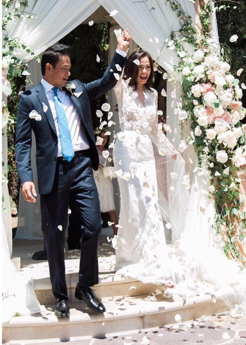 Trước khi đến với luật sư Trường, Ngọc Thúy từng kết hôn với đại gia Đức An và sinh 2 cô con gái cho chồng cũ. Ảnh: Dân Trí