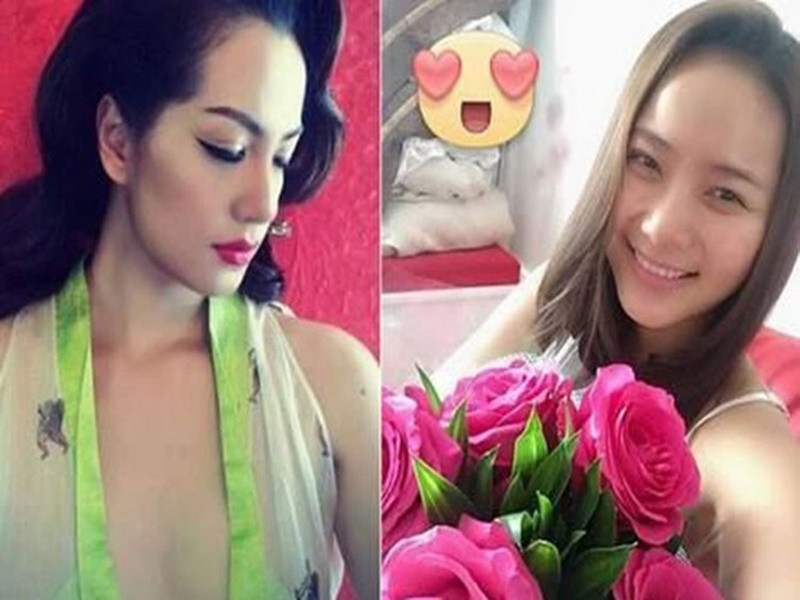 Thực tế, cuộc khẩu chiến giữa Ngọc Thúy và Phan Như Thảo bắt đầu từ lễ đính hôn của Phan Như Thảo với đại gia Đức An vào tháng 11/2015. Thi thoảng, hai chân dài lại đá xéo nhau. Hiện tại, cả Phan Như Thảo lẫn Ngọc Thúy đều có hạnh phúc riêng. Ảnh: Dân Việt