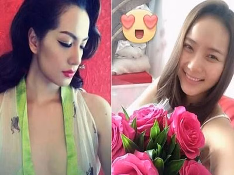 Thực tế, cuộc khẩu chiến giữa Ngọc Thúy và Phan Như Thảo bắt đầu từ lễ đính hôn của Phan Như Thảo với đại gia Đức An vào tháng 11/2015. Thi thoảng, hai chân dài lại đá xéo nhau. Hiện tại, cả Phan Như Thảo lẫn Ngọc Thúy đều có hạnh phúc riêng. Ảnh: Dân Việt