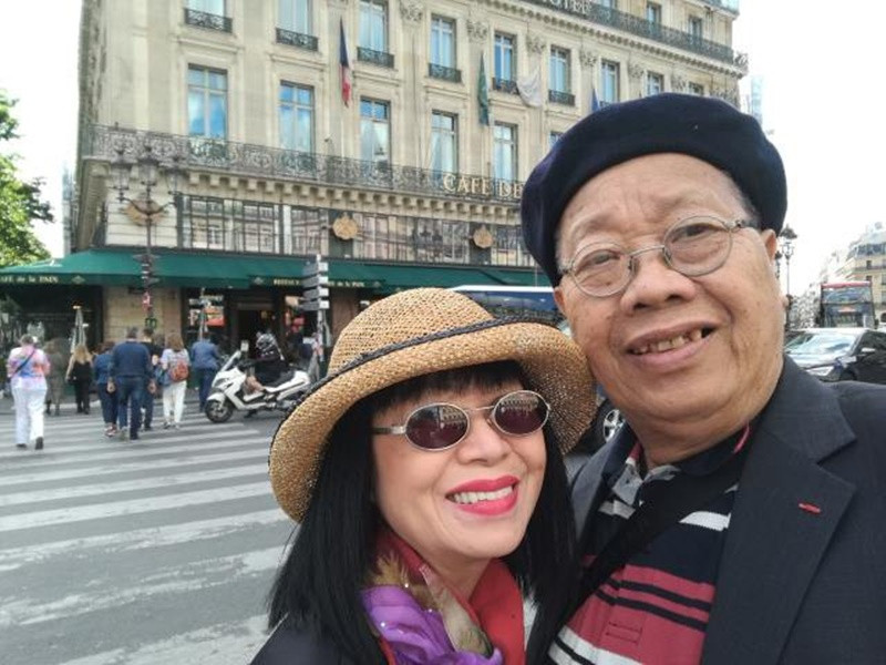 Theo GS-TS Trần Quang Hải, Bạch Yến còn động viên, an ủi để chồng có đủ nghị lực đối diện với bệnh tật và tìm phương thức điều trị. Ảnh: Người lao động