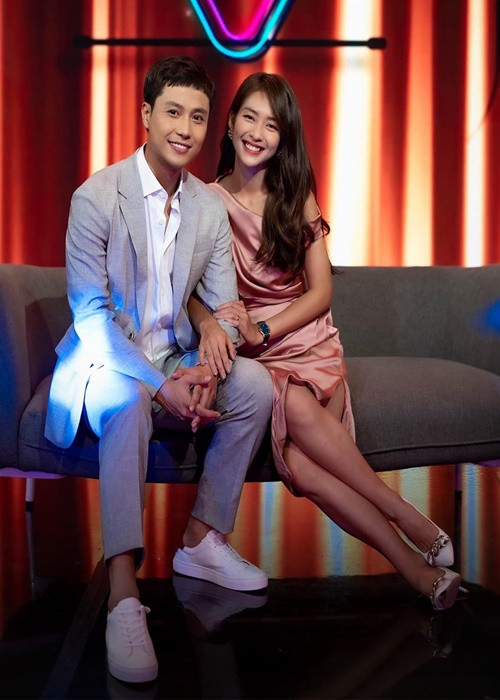 Phủ nhận hẹn hò, Khả Ngân và Thanh Sơn đều khẳng định, cả hai tôn trọng tình cảm của khán giả đã ghép cặp. Ảnh: FB Thanh Sơn