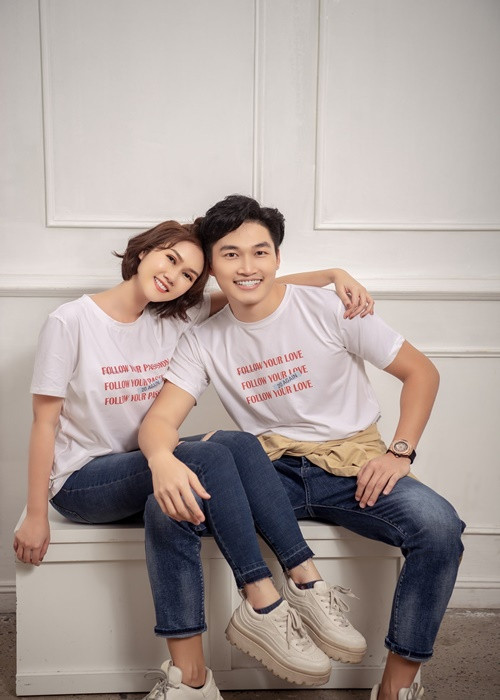 Hương Giang - Đình Tú hẹn hò từ năm 2016. Cặp đôi nảy sinh tình cảm sau khi đóng chung phim "Lặng yên dưới vực sâu". Ảnh: FB Hương Giang