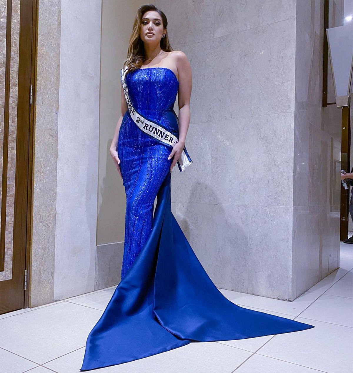 Năm 2020, Michele Gumabao đoạt danh hiệu Á hậu 2 của Hoa hậu Hoàn vũ Philippines.