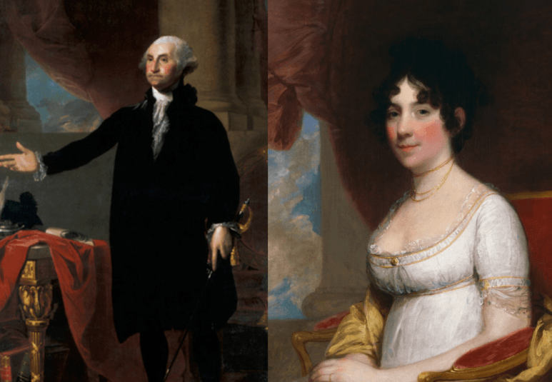 Trong cuộc chiến tranh năm 1812, Đệ nhất phu nhân Dolley Madison - vợ của Tổng thống James Madison đã bảo vệ được bức chân dung quý giá của Tổng thống George Washington khi người Anh kiểm soát thủ đô Washington, D.C.