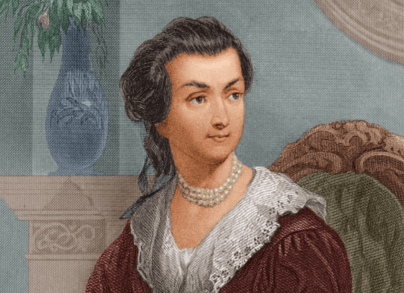 Abigail Adams là Đệ nhất phu nhân đầu tiên trong lịch sử nước Mỹ sống ở trong Nhà Trắng. Bà từng phơi quần áo, ga, rèm... trong phòng phía Đông ở tòa Bạch Ốc.