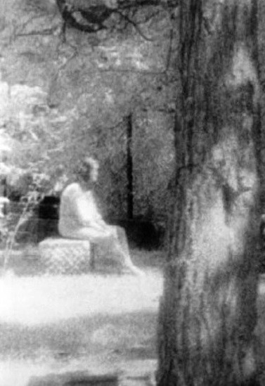 Jude Huff-Felz chụp được bức ảnh hồn ma cô gái trẻ ngồi bên mộ trong chuyến thực nghiệm của các hội viên GRS tại khu nghĩa trang Bachelor’s Grove, Mỹ vào ngày 10/8/1991.