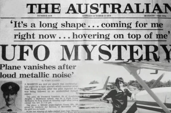 Sau khi nói điều trên, phi công Valentich yên lặng trong khoảng 17 giây trước khi mất liên lạc với trạm kiểm soát không lưu. Từ đó trở đi, không có bất cứ tin tức nào của phi công Valentich cũng như chiếc máy bay của ông.