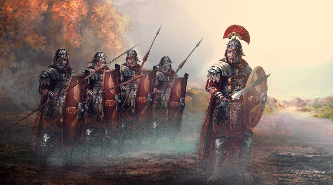 Những điều này được thể hiện rõ nhất trong cuộc chiến Punic. Mặc dù thiếu thông tin tình báo và nhân lực ít hơn so với kẻ địch nhưng quân đội La Mã vẫn có thể đánh bại quân đội Carthag ngay trong lần giao tranh đầu tiên.