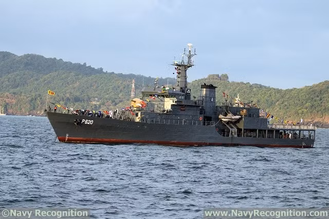 Soái hạm SLNS Sayura của Hải quân Sri Lanka. Nguồn ảnh: Navy Recognition