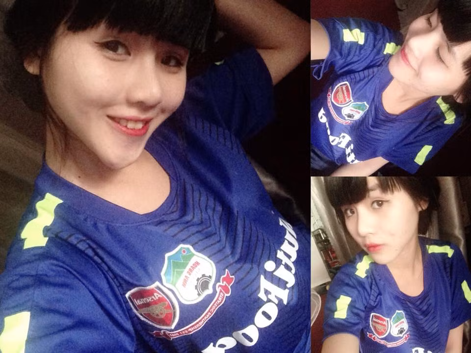 Theo tìm hiểu, cô gái giấu mặt chụp ảnh bên Công Phượng tên thật là Phan Ngọc Hân, sinh năm 1997 và hiện là học sinh lớp 12 trường THPT Lê Lợi, TP Pleiku, Gia Lai.