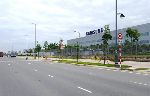 Khu Công nghệ cao, phường Tăng Nhơn Phú B, quận 9, TP.HCM, nơi xảy ra vụ trộm táo tợn.