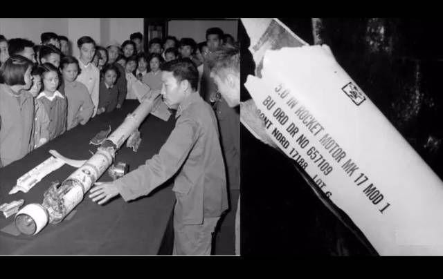 Ngay sau khi hạ cánh, quả tên lửa trên lập tức được chuyển về Bộ tư lệnh Không quân Trung Quốc. Ngày 3/10/1958, các kỹ sư Trung Quốc bắt đầu “mổ xẻ” để sao chép và đặt tên là “Đề án 55”. Lãnh đạo Quân đội Trung Quốc yêu cầu quả tên lửa sao chép đầu tiên phải được chế tạo trước ngày 25/11 năm đó. Ảnh: Quả tên lửa Sidewinder mà Trung Quốc thu được – Nguồn: Sina