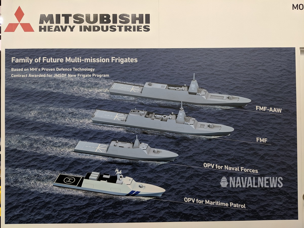 Khinh hạm 30FFM do công ty Mitsubishi Heavy Industries của Nhật Bản phát triển. Lượng giãn nước tiêu chuẩn của loại khinh hạm này là 3.900 tấn, khi đầy tải đạt 5.500 tấn. Mặc dù so với Gowind 2500 của Pháp, về lượng giãn nước cũng như khả năng chiến đấu, 30FFM đều cao hơn; nhưng so với Iver Huitfeldt của Đan Mạch, thì 30FFM không hơn về sức mạnh chiến đấu, cũng như tầm hoạt động.