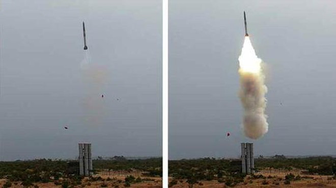 Mặc dù nhiều vũ khí phòng không của Triều Tiên thuộc thế hệ cũ, thì triết lý tự lực của Triều Tiên đã giúp nước này có thể tự sản xuất hầu hết các khí tài quân sự của mình; mặc dù trong nhiều trường hợp, công nghệ của Triều Tiên bị tụt hậu từ 20 đến 40 năm, nhưng Triều Tiên sản xuất nó một cách độc lập, mà không phải quốc gia nào cũng làm được. Ảnh: Triều Tiên phóng thử tên lửa phòng không KN-06. Nguồn: Sina