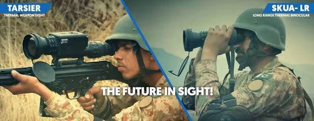 Tiếp theo là ống nhòm nhiệt Shibli; từ năm 2015, quân đội Pakistan đã bắt đầu cấp ống nhòm nhiệt Shibli cho binh sĩ để nâng cao khả năng quan sát cũng như khả năng chụp ảnh nhiệt của họ. Nguồn ảnh: QQ.