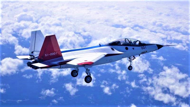 Mặc dù tiềm lực quân sự của quốc gia Mặt trời mọc rất mạnh mẽ, nhưng việc nghiên cứu và phát triển độc lập các công nghệ quốc phòng như phòng thủ tên lửa, hay máy bay chiến đấu tàng hình thế hệ thứ năm của Nhật Bản đều bị Mỹ hạn chế rất nhiều. Ảnh: Mẫu thử nghiệm máy bay tàng hình thế hệ 5 X-2 Shinshin của Nhật Bản đã bị đóng băng vì thiếu công nghệ - Nguồn: Military-today.