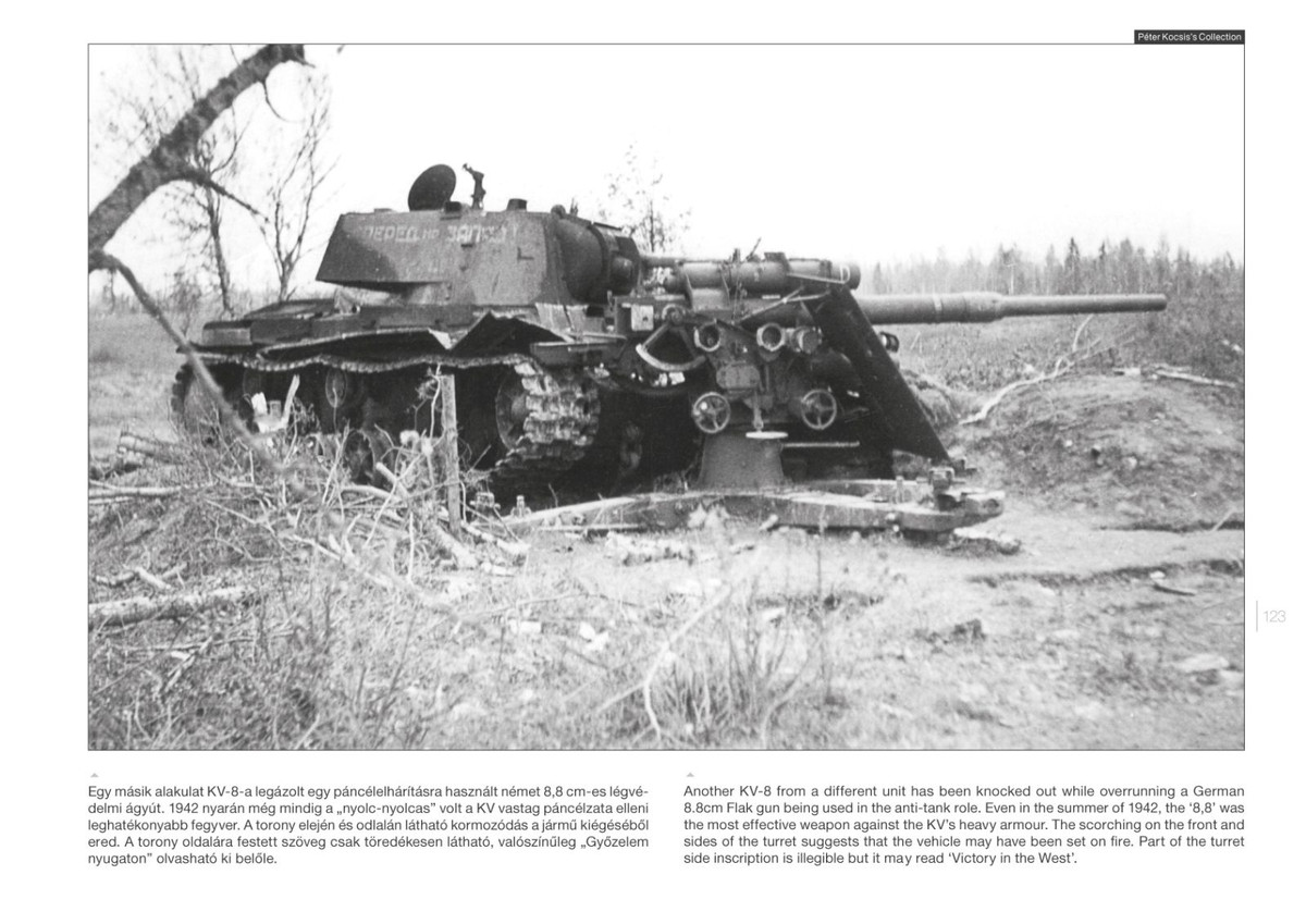 Khi thực chiến, KV đã sớm bộc lộ những điểm yếu chí tử, sau khi nhiều lãnh đạo cấp cao của Quân đội Liên Xô đã chỉ ra những điểm yếu, làm KV bị thất bại trên chiến trường, khi đó Kotin mới ra lệnh khắc phục các vấn đề. Ảnh: Xe tăng KV-1. Nguồn: Wikipedia.