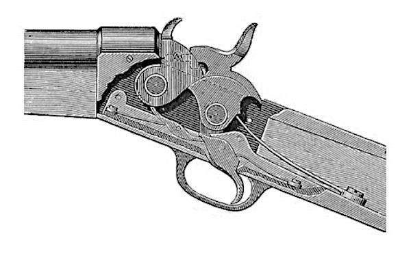 Rất nhanh chóng, Cục sản xuất Thượng Hải bắt đầu bắt đầu sản xuất nhái khẩu Remington từ năm 1873, đến năm 1889 đã sản xuất hơn một triệu khẩu. Tuy nhiên súng do nhà Thanh sản xuất chất lượng kém, nhiều khẩu vỡ nòng, thậm chí cướp cò và "không chính xác lắm". Ảnh: Khóa nòng của khẩu Remington 1867 - Nguồn: Wikipedia.