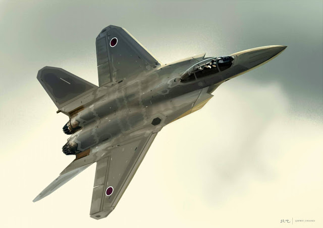 Tổng chi phí của dự án FX là 48 tỷ USD, chi phí cho mỗi chiếc FX lên tới 500 triệu USD; giá thành chế tạo 1 chiếc FX, Nhật Bản có thể mua từ hai đến ba chiếc F-35. Nhưng tiêm kích FX có thể đi trước F-35 và các máy bay chiến đấu tàng hình của Trung Quốc và Nga một thế hệ. Ảnh: Mô hình máy bay FX - Nguồn ảnh: Secretprojects.co