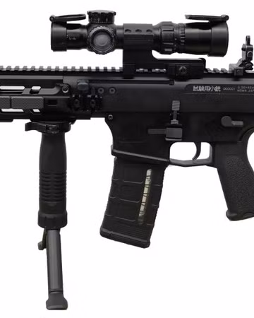 Khẩu Type 20 dùng kính ngắm March-F do công ty DEON trong nước phát triển, March-F có độ phóng đại 8 lần; tuy nhiên chưa rõ March-F có chế độ ngắm ban đêm và kính ngắm điểm đỏ giành cho Type 20 cũng chưa được tiết lộ. Ảnh: Súng Type 20 - Nguồn: Wikipedia.