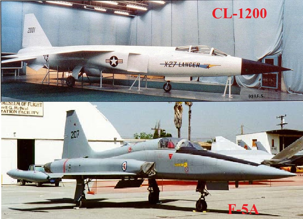 Lockheed đã đưa CL-1200 vào cuộc thi nhằm chọn ra một chiếc máy bay chiến đấu xuất khẩu cho các đồng minh của Mỹ. Nhưng chiếc F-5E của Northrop đã chiến thắng trong cuộc thi, và Lockheed đã loại bỏ khái niệm CL-1200, chỉ sản xuất một bản mô phỏng của chiếc máy bay này. Nguồn ảnh: Warhistory.