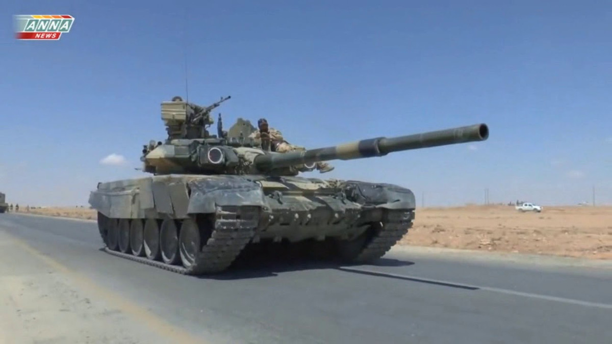 Bây giờ gió đã đổi chiều, trên chiến trường Syria, xe tăng T-90 do Nga sản xuất đã thể hiện rất mạnh mẽ; chúng có thể thực hiện các cuộc tấn công bằng pháo, tên lửa chống tăng và đặc biệt là khả năng bảo vệ trước các vũ khí chống tăng; tuy nhiên cũng chưa giúp rửa sạch về xe tăng Liên Xô trong Chiến tranh vùng Vịnh.