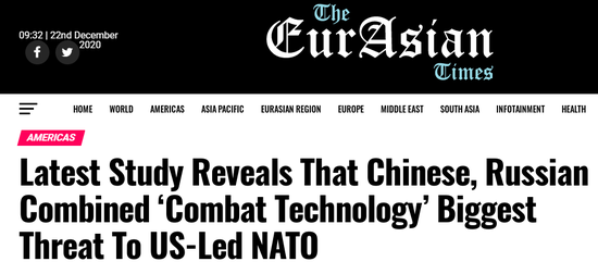 Theo tin từ trang web Eurasia Times của Ấn Độ, kể từ sau Thế chiến thứ hai, Mỹ đã phải đối mặt với mối đe dọa nghiêm trọng từ lực lượng không quân ngày càng lớn mạnh của Liên Xô/Nga; nhất là trong thời kỳ chiến tranh Lạnh, lực lượng không quân Liên Xô luôn là mối đe dọa lớn nhất của Mỹ.