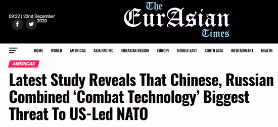 Theo tin từ trang web Eurasia Times của Ấn Độ, kể từ sau Thế chiến thứ hai, Mỹ đã phải đối mặt với mối đe dọa nghiêm trọng từ lực lượng không quân ngày càng lớn mạnh của Liên Xô/Nga; nhất là trong thời kỳ chiến tranh Lạnh, lực lượng không quân Liên Xô luôn là mối đe dọa lớn nhất của Mỹ.