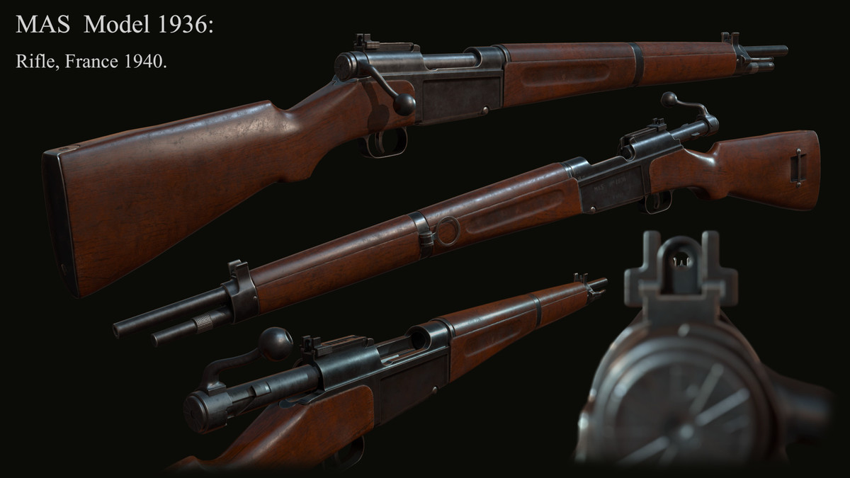 Khi người Pháp thiết kế khẩu MAS 36, thì Đức, Liên Xô, Anh, và thậm chí là Mỹ về cơ bản đã dần rút súng trường ra khỏi biên chế và thay vào đó là tiểu liên hoặc súng trường bán tự động.