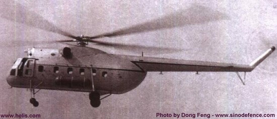 Với món nợ hơn 20 năm không hề dễ trả, do không có kỹ thuật dự phòng cũng như khoa học cơ bản về trực thăng, do vậy cho đến nay, nhiều công nghệ trực thăng của Trung Quốc chỉ có thể cầu cứu nước ngoài giúp đỡ. Ảnh: Trực thăng Z-5 mà Trung Quốc sao chép Mi-4 của Liên Xô - Nguồn: Sina