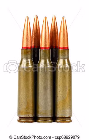 Loại đạn 7,62x39 mm cũng có rất nhiều ưu điểm, đầu tiên và rõ ràng nhất là trọng lượng của viên đạn giúp đạn có nhiều động năng khi xuyên phá các mục tiêu ở cự ly xa; nhất là các mục tiêu được bảo vệ bằng giáp chống đạn. Ảnh: Đạn 7,62x39 kiểu 1943 của Liên Xô - Nguồn: Wikipedia.