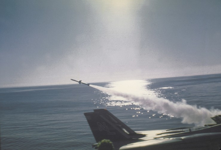 RIM-7P do các Tập đoàn các công ty Raytheon, General Dynamics và Hughes Missile Systems bắt đầu sản xuất từ năm 1987, được trang bị đầu tự dẫn radar bán chủ động xung doppler cho phép tấn công mục tiêu từ phía trên.