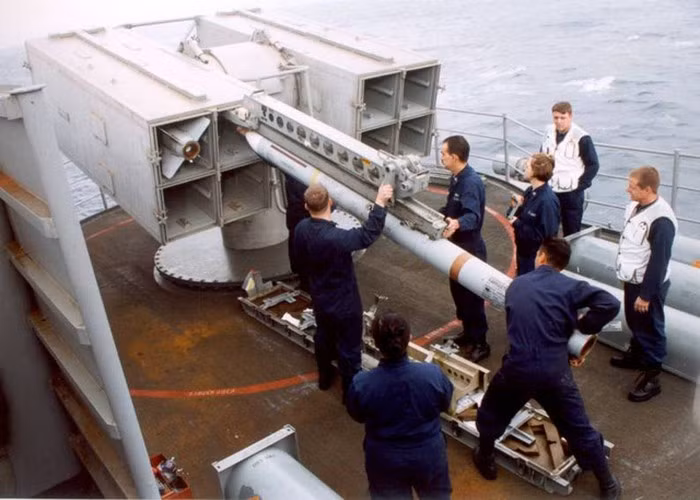 Tên lửa RIM-7 đạt tầm bắn 19-22km (tùy biến thể), độ cao bắn hạ mục tiêu 30m tới 15km, tốc độ hành trình đến 4.256km/h, trang bị đầu tự dẫn radar bán chủ động.