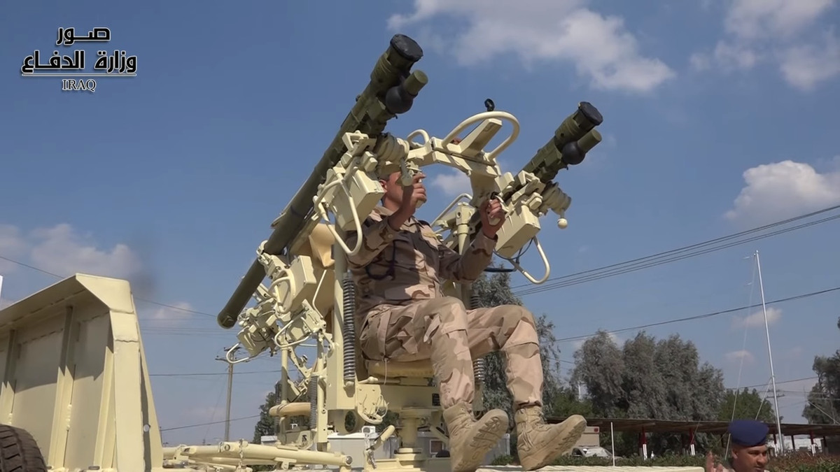Tên lửa Igla-S mà Iraq lựa chọn cũng là phiên bản mới nhất, hiện đại nhất của dòng tên lửa Igla do Nga sản xuất. Phiên bản này mới chỉ được đưa vào sử dụng từ năm 2002. Nguồn ảnh: BMDP.
