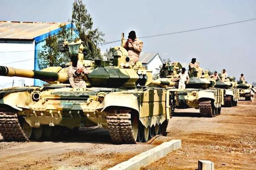 Những xe tăng T-90S/SK, đặc biệt là lô hàng mà Iraq ký hợp đồng mua từ Nga hòi năm 2017 thậm chí còn có phần hiện đại hơn cả phiên bản T-90A - phiên bản nội địa của T-90S được sử dụng bởi quân đội Nga. Nguồn ảnh: QQ.