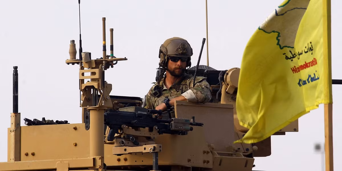 Truyền thông Mỹ cho biết quân đội nước này đóng quân tại Syria thời gian gần đây liên tục bị "thả bom" bởi những máy bay không người lái nhưng không rõ ai là thủ phạm. Nguồn ảnh: BI.