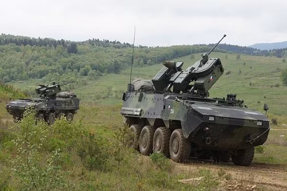 Hệ thống vũ khí của Pandur II cũng có khả năng được cải biên cực kỳ đa dạng với việc mang theo được súng máy tự động, pháo tự động, pháo phòng không hay thậm chí là cối. Nguồn ảnh: BMDP.