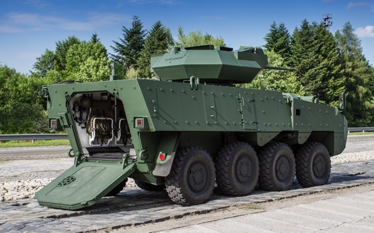 Động cơ của xe là loại 6 xi-lanh làm mát bằng dung dịch. Tải trọng tối đa của xe lên tới 8,5 tấn và do là phương tiện bánh lốp nên nó có khả năng di chuyển với tốc độ tối đa lên tới 100 km/h. Nguồn ảnh: BMDP.