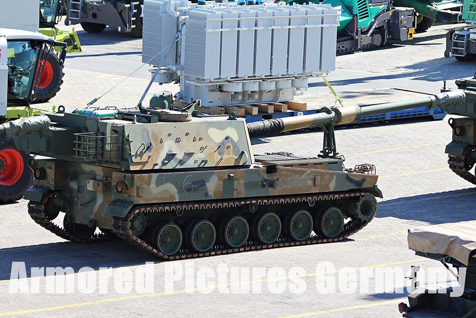 Trong lô hàng đầu tiên này, tổng cộng có hai khẩu pháo tự hành K-9 Thunder đã được Samsung Techwin của Hàn Quốc chuyển giao cho phía Estonia. Nguồn ảnh: BMDP.